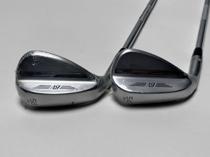 LEFTY Titleist Vokey SM10 Tour Chrome Wedge Set 54* 14 | 58* 14 Steel LH NEW, 1 of 12