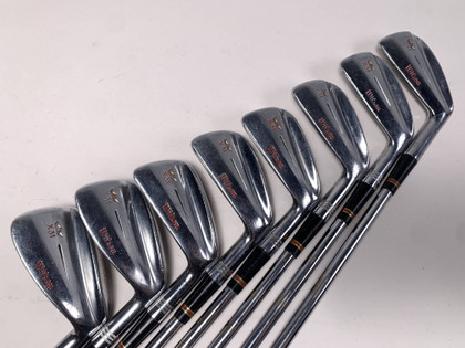 Wilson Staff Blade X 31 Iron Set 2-9 Stiff Steel Mens RH, 1 of 12