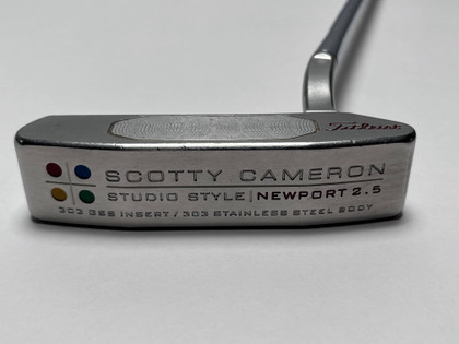 Scotty Cameron Studio Style Newport 2.5 Putter 35" Mens RH, 1 of 12
