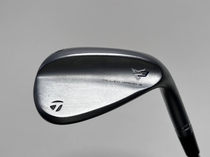 TaylorMade Milled Grind 3 Raw Chrome Sand Wedge SW 56* 12 SB DG S200 Stiff RH, 1 of 12