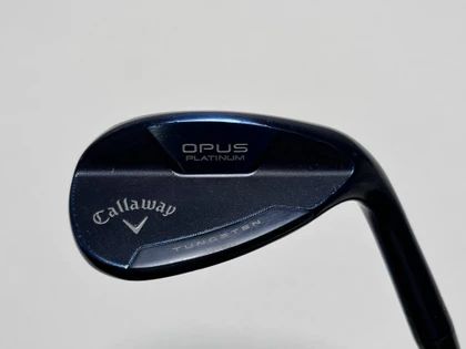 Callaway Opus Platinum Blue Wedge 56* 12 S DG Mid Tour Issue Wedge Steel Mens RH, 1 of 12