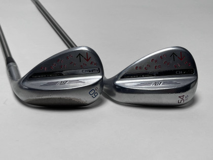 Titleist Vokey SM10 Tour Chrome Wedge Set 54* 10 | 60* 12 SteelFiber Regular RH, 1 of 12