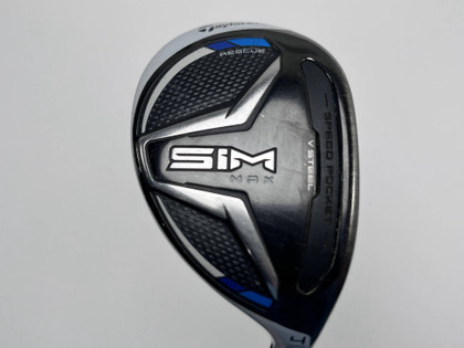 TaylorMade SIM MAX 4 Hybrid 22* Fujikura Atmos HB Tour Spec 8S Stiff RH, 1 of 12
