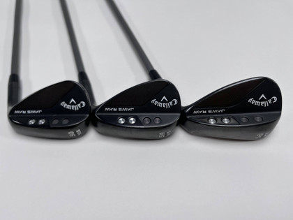 Callaway Jaws Raw Black Plasma Wedge Set 50* 10 54* 10 58* 8 Catalyst Wedge RH, 1 of 12