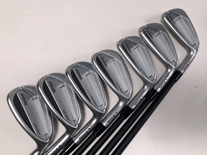 Ping i240 Iron Set 5-PW+AW Blue Dot 1* Up Alta CB AWT Regular Graphite Mens RH, 1 of 12