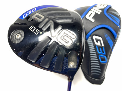 Ping G30 Driver 10.5* TFC 419 Stiff Graphite Mens RH HC Undersize Grip, 1 of 12