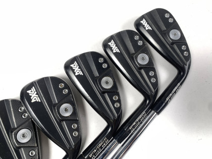 PXG 0311 XP GEN4 Xtreme Dark Iron Set 5-PW+GW KBS Tour 110g Regular RH, 1 of 12