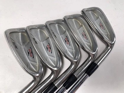 Mizuno T-Zoid Sure Iron Set 6-PW Gold Plus Sensisore S300 Stiff RH +1/2'', 1 of 12