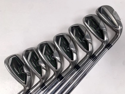 TaylorMade RocketBallz Iron Set 5-PW+AW True Temper DG S300 Stiff Steel Mens RH, 1 of 12