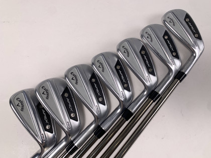 Callaway Apex Pro 24 Iron Set 5-PW+AW Recoil ES 760 F3 Regular Graphite Mens RH, 1 of 12