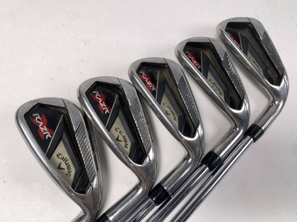 Callaway Razr X Iron Set 5-9 True Temper Dynamic Gold S300 Stiff Steel Mens RH, 1 of 12