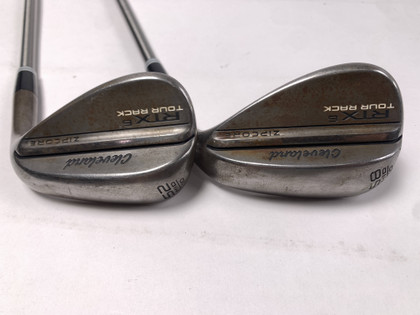 Cleveland RTX 6 ZipCore Tour Rack Raw Wedge Set 52*10 | 58*10 SteelFiber Reg RH, 1 of 12