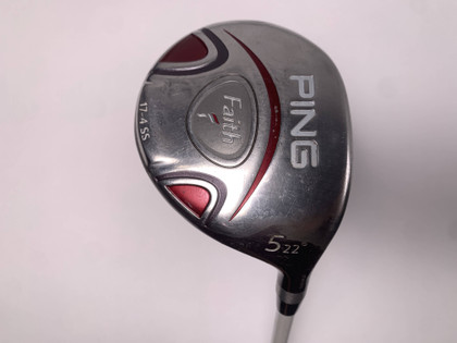 Ping Faith 5 Fairway Wood 22* ULT200 Ladies Graphite Womens RH Undersize Grip, 1 of 12