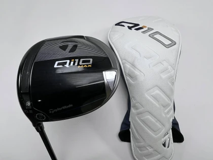 LEFTY TaylorMade Qi10 MAX Driver 10.5* Even Flow Riptide 6.5 70g X-Stiff LH HC, 1 of 12