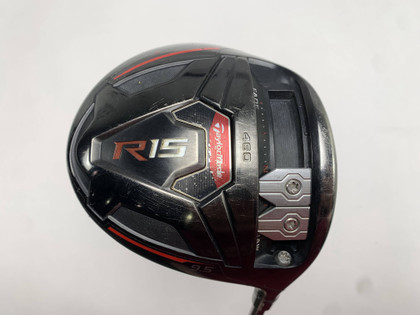 TaylorMade R15 Black Driver 9.5* Fujikura Speeder 57 Evolution Regular RH, 1 of 12