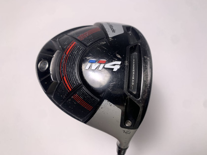 TaylorMade M4 Driver 12* Fujikura Air Speeder 45g Regular Graphite Mens RH, 1 of 12