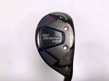 Callaway Big Bertha B21 4 Hybrid 21* RCH 65 Senior Graphite Mens RH Midsize Grip, 1 of 12