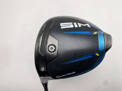 LEFTY TaylorMade SIM2 Driver 10.5* HZRDUS Smoke Green 6.5 70g XStiff LH, 1 of 12