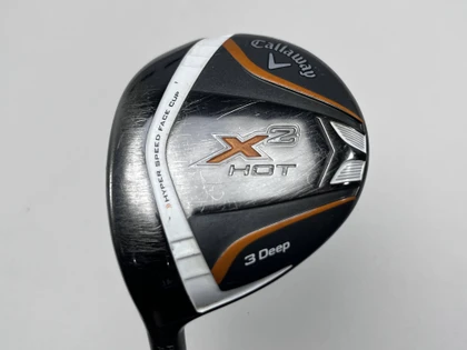 Callaway X2 Hot Pro Deep 3 Fairway Wood 14.5* Aldila Tour ATX 4.3 75g Regular LH, 1 of 12