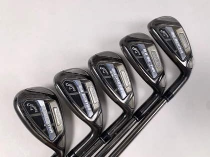 Callaway Big Bertha OS Iron Set 7-PW+SW UST Mamiya Recoil ES 450 F1 Ladies RH, 1 of 12