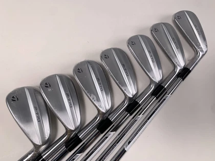 TaylorMade P770 2024 Iron Set 4-PW KBS Tour Stiff Steel RH Midsize Grips +1" NEW, 1 of 12