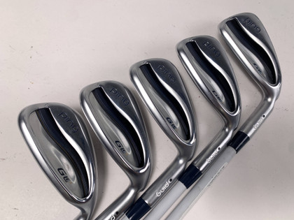 Ping G LE 3 Iron Set 7-PW+SW Black Dot ULT 250 Ladies RH, 1 of 12