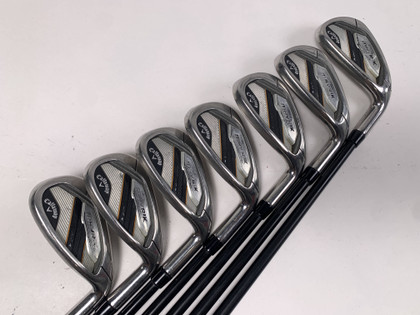 Callaway Mavrik Max Womens Iron Set 6-PW+GW+SW Helium 50L I Ladies RH, 1 of 12