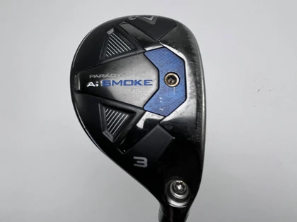 Callaway Paradym Ai Smoke HL 3 Hybrid 18* Aldila NV Green 85g Stiff RH, 1 of 12