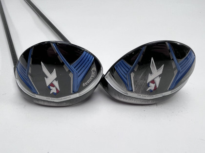 Callaway XR 3 & 5 Fairway Wood Set 15* 18* Project X San Diego 4.0 47g Ladies RH, 1 of 12