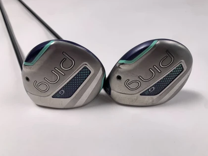 Ping G LE 3 & 5 Fairway Wood Set 19* 22* TFC 80 F Lite Senior Graphite Womens RH, 1 of 12