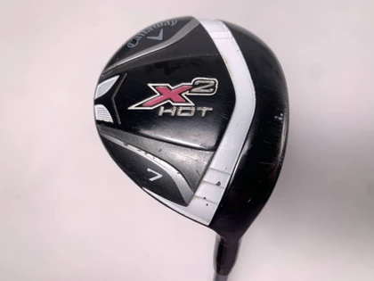 Callaway X2 Hot 7 Fairway Wood 21* Aldila Ladies Graphite Womens RH, 1 of 12