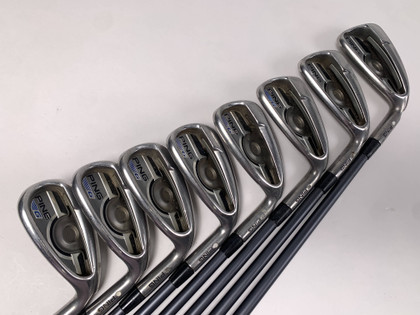 Ping G 2016 Iron Set 5-PW+GW+SW White Dot 3* Up CFS 70g Regular RH, 1 of 12