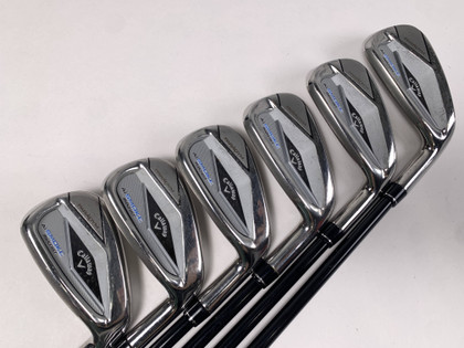 Callaway Paradym Ai Smoke Max Fast Iron Set 5-PW Tensei Blue R2 Senior RH, 1 of 12