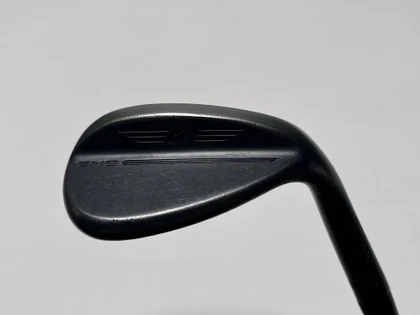 Titleist Vokey SM9 Jet Black Wedge 58* 10 Bounce S-Grind Wedge Steel Mens RH, 1 of 12
