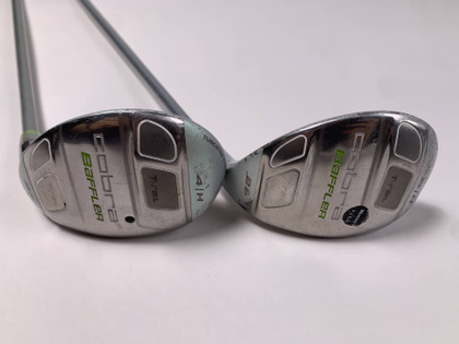 Cobra Baffler T-Rail Womens 4 & 5 Hybrid Set 25* 25* 50g Ladies RH, 1 of 12