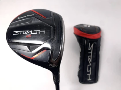 TaylorMade Stealth 2 3HL Fairway Wood 16.5* Ventus Red TR 5-A Senior RH HC, 1 of 12