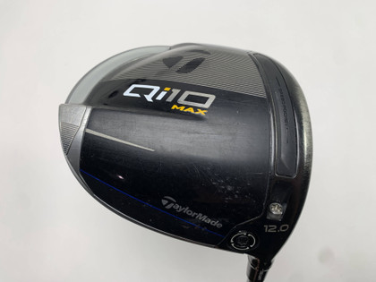 TaylorMade Qi10 MAX Driver 12* Fujikura Speeder NX 50g Senior Graphite Mens RH, 1 of 12