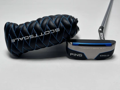 Ping Scottsdale B63 2025 Putter 34" PING SuperStroke Black Dot Mens RH HC, 1 of 12