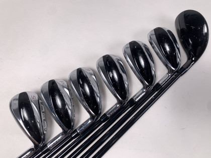 Cobra T-Rail Combo Hybrid Iron Set 5H-6-PW+SW UltraLite 45g Ladies Graphite RH, 1 of 12