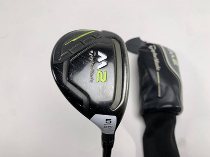 TaylorMade M2 2017 5 Hybrid 25* M2 REAX 75g Stiff RH HC Oversize Grip, 1 of 12