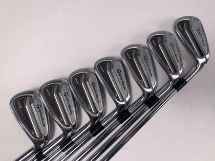 TaylorMade Tour Preferred CB 2014 Iron Set 4-PW KBS Tour 90 Stiff Steel Mens RH, 1 of 12