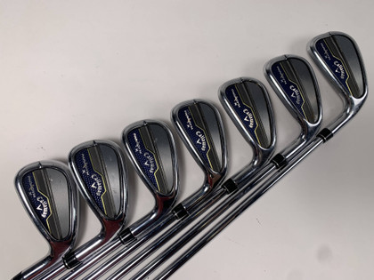 Callaway Paradym X Iron Set 4-PW True Temper Elevate MPH 85g Regular Steel RH, 1 of 12