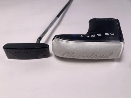Cleveland HB Soft 2 Black 8S Putter 37" Mens RH HC, 1 of 12