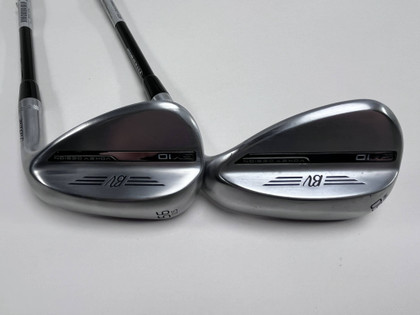 Titleist Vokey SM10 Tour Chrome Wedge Set 56* 10 60* 8 Tensei Red Senior Mens RH, 1 of 12
