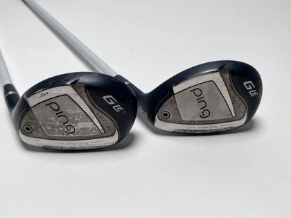 Ping G LE 3 6 & 7 Hybrid Set 30* 34* ULT 250 Ladies RH Undersize Grips, 1 of 12
