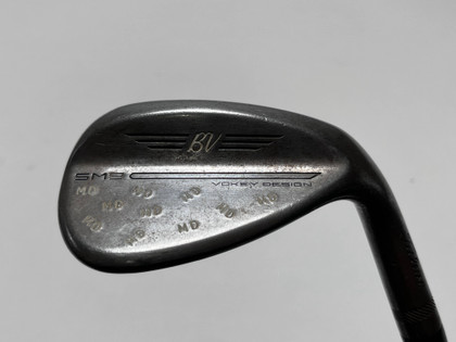 Titleist Vokey SM9 Raw Wedge 54* 10 Bounce S-Grind S400 Black Stiff Steel RH, 1 of 12