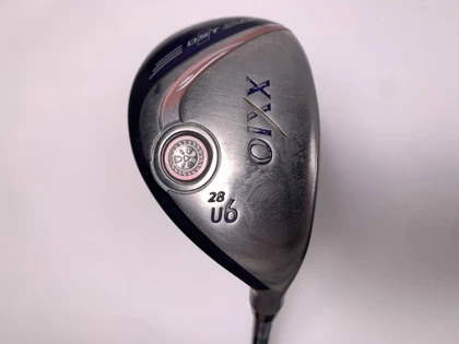 XXIO 9 6 Hybrid 28* MP900 37g Ladies Graphite Womens RH Undersize Grip, 1 of 12