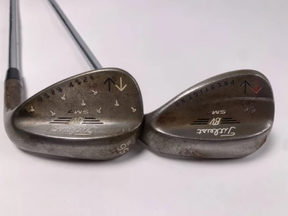 Titleist Vokey SM7 Raw Wedge Set 56* 10 | 60* 4 KBS Hi-Rev 2.0 115g Regular RH, 1 of 12