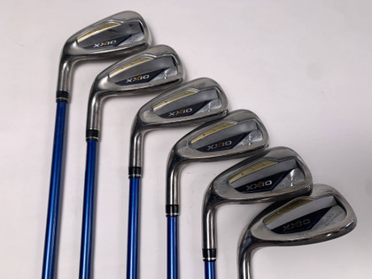 XXIO 13 Iron Set 6-PW+SW MP1300 3322 47g Regular Graphite Mens LH LEFTY, 1 of 12