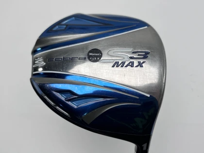 Cobra S3 Max Offset Driver Fujikura Blur Ladies Graphite Womens RH, 1 of 12